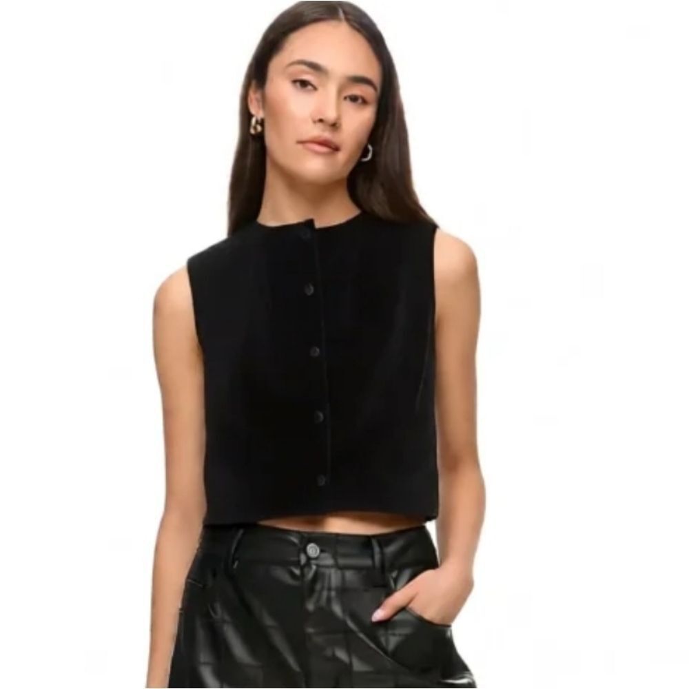 Creative Pantino Canada Vintage Velvet Vest / Top
